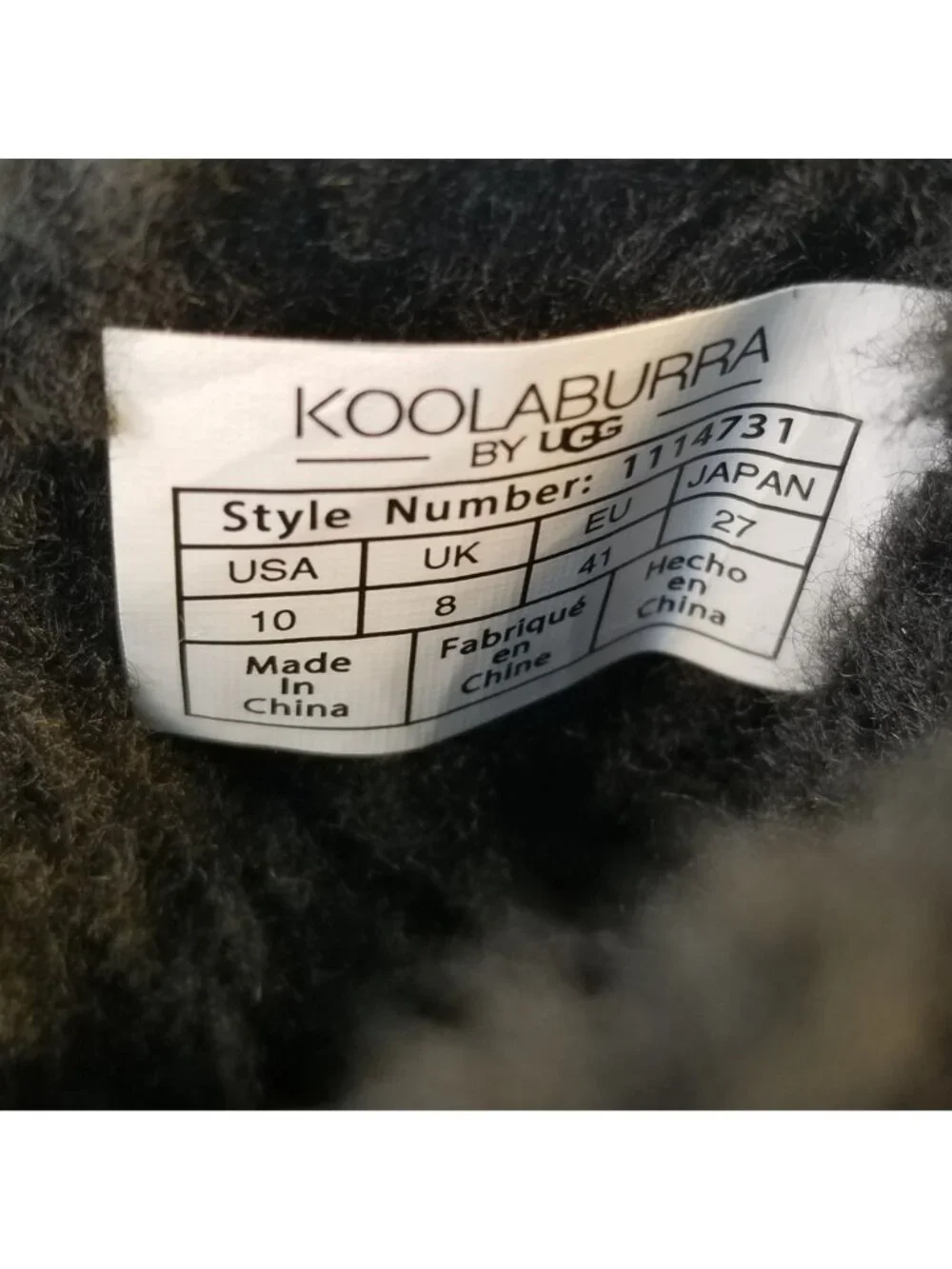 UGG womens size